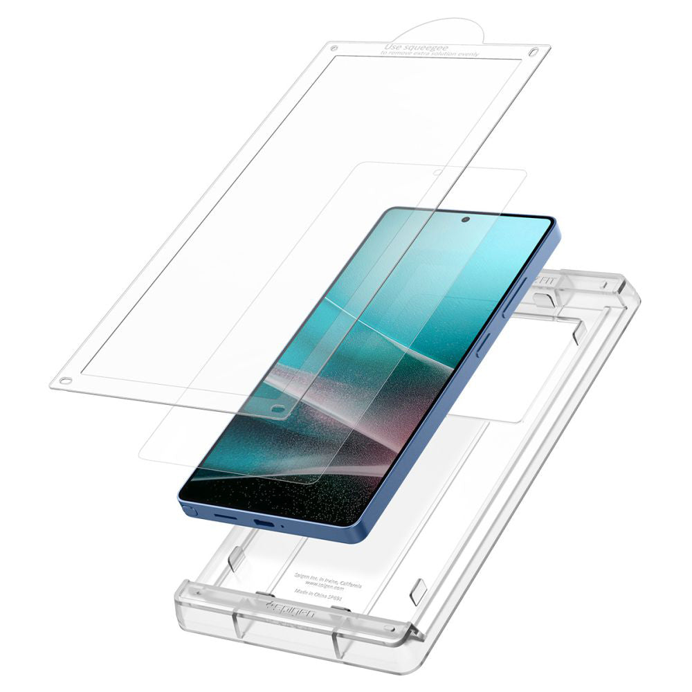 Pellicola protettiva per schermo Spigen Elite Shield EZ FIT HD per Samsung Galaxy S25 Ultra S938, Plastica AFL09083