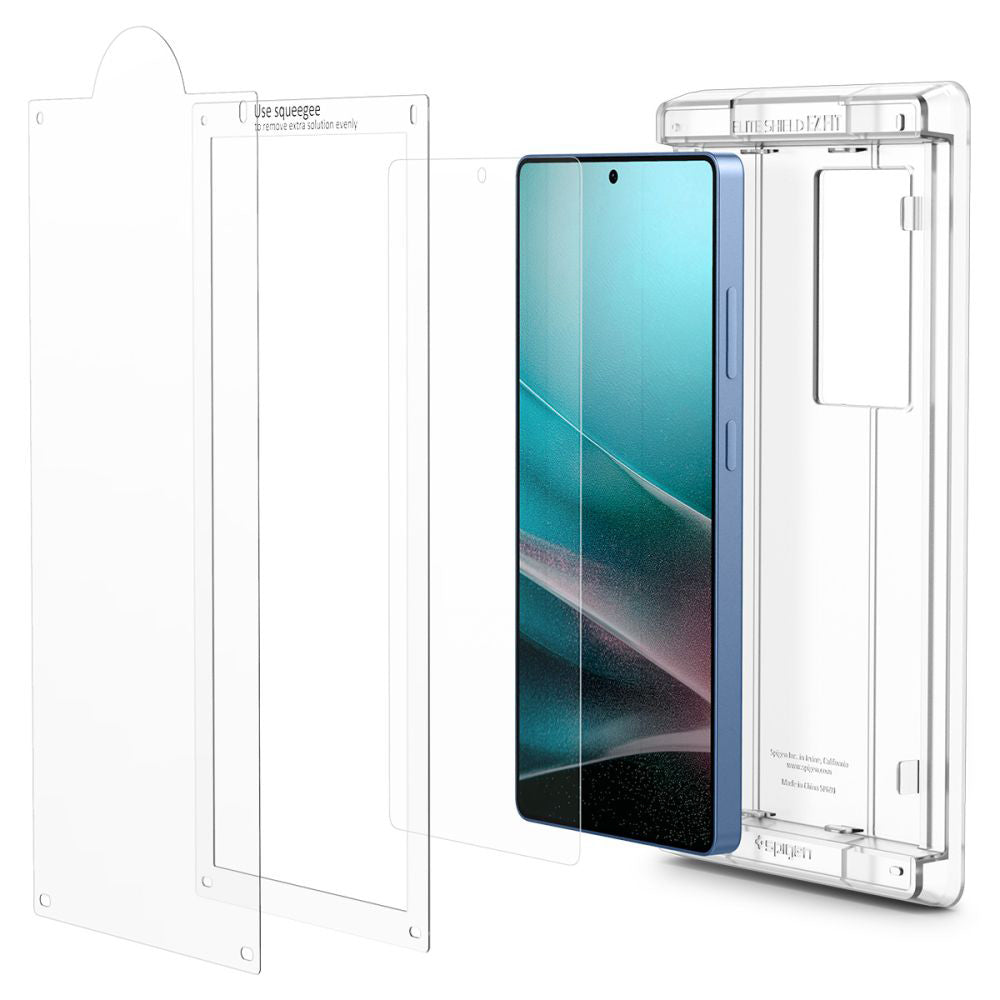 Pellicola protettiva per schermo Spigen Elite Shield EZ FIT HD per Samsung Galaxy S25 Ultra S938, Plastica AFL09083