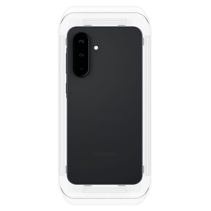 Pellicola protettiva per schermo Spigen GlastR EZ FIT per Samsung Galaxy A36 A366, Vetro temperato, Full Glue, Set 2 pezzi AGL09202