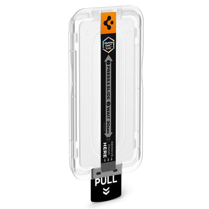 Pellicola protettiva per schermo Spigen GlastR EZ FIT Pro HD Anti-Riflesso per Samsung Galaxy S26 S942, Vetro Temperato, Colla Completa, Set da 2 pezzi