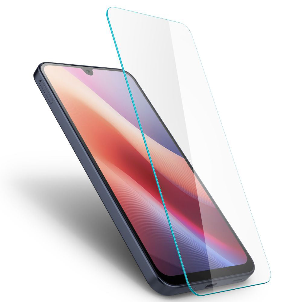 Pellicola Protettiva Schermo Spigen GlastR Slim per Samsung Galaxy A26 A266 / A16 5G A166 / A16 4G A165, Vetro Temperato, Full Glue, Set 2 pezzi