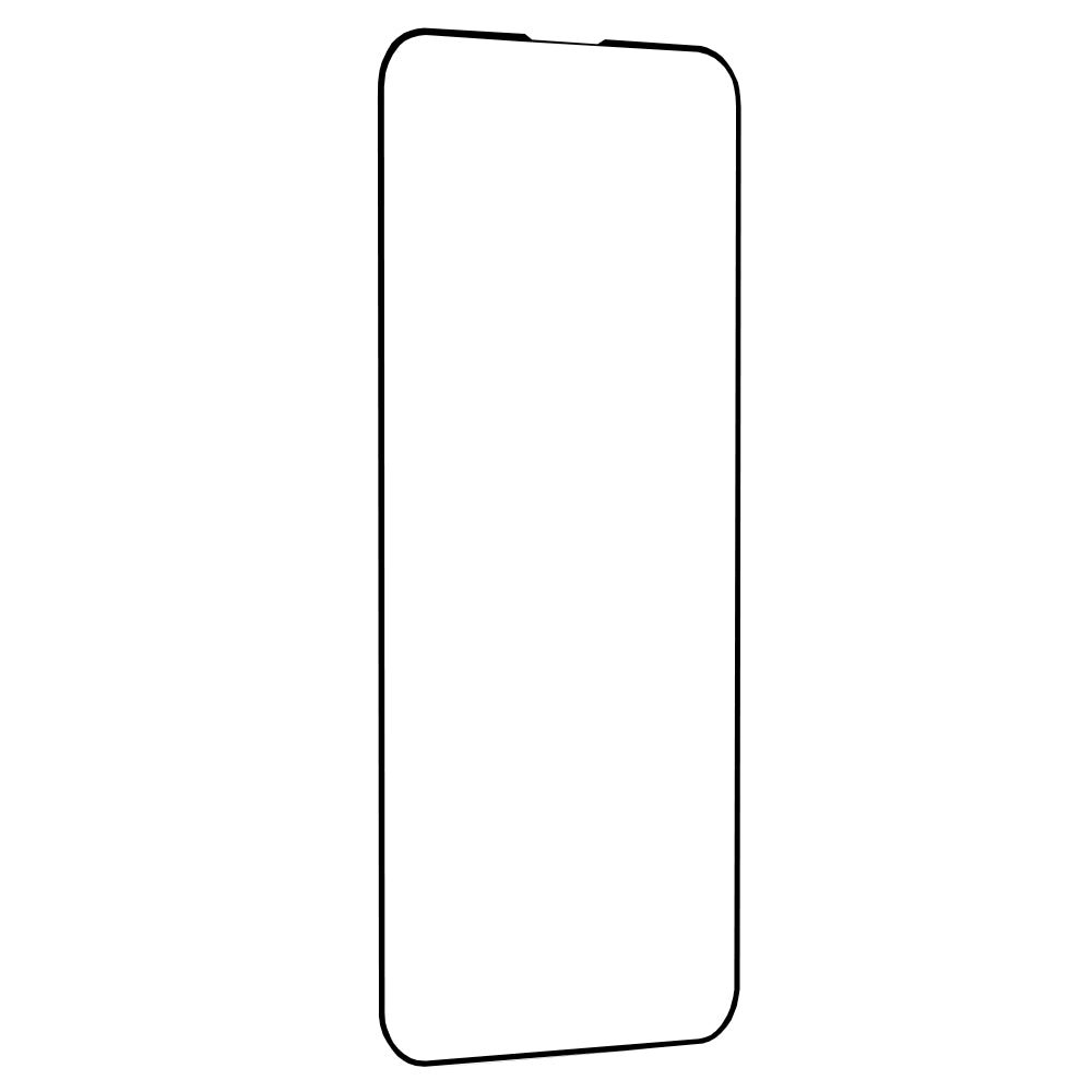 Pellicola protettiva per schermo Techsuit M2 per Apple iPhone 17e / 16e / 14 / 13 Pro, Vetro temperato, Full Glue, 111D, Nero