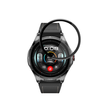 Pellicola protettiva per schermo Techsuit Nano Flex per Huawei Watch Buds 2, plastica, set da 2 pezzi, nera