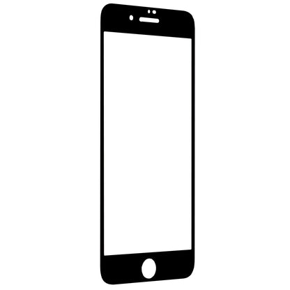 Pellicola protettiva per schermo Techsuit per Apple iPhone 8 Plus / 7 Plus, Vetro Temperato, Full Glue, 111D, Nero