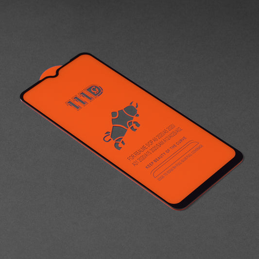 Pellicola Protettiva per Schermo Techsuit per Honor 70 Lite / X6 / X8 5G, Vetro Temperato, Full Glue, 111D, Nero