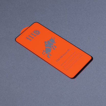 Pellicola protettiva per schermo Techsuit per Huawei nova 13i / nova 12i, Vetro temperato, Full Glue, 111D, Nero