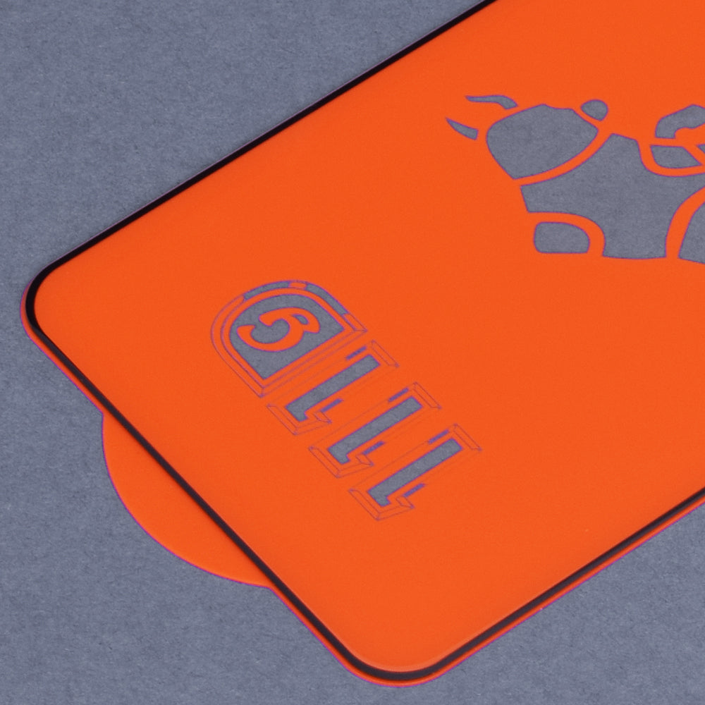 Pellicola protettiva per schermo Techsuit per Huawei nova 13i / nova 12i, Vetro temperato, Full Glue, 111D, Nero