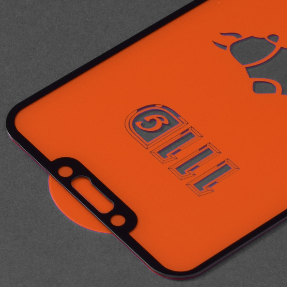 Pellicola Protettiva per Schermo Techsuit per Huawei P Smart+ 2019 / Mate 20 Lite / nova 3 / nova 3i, Vetro Temperato, Full Glue, 111D, Nero