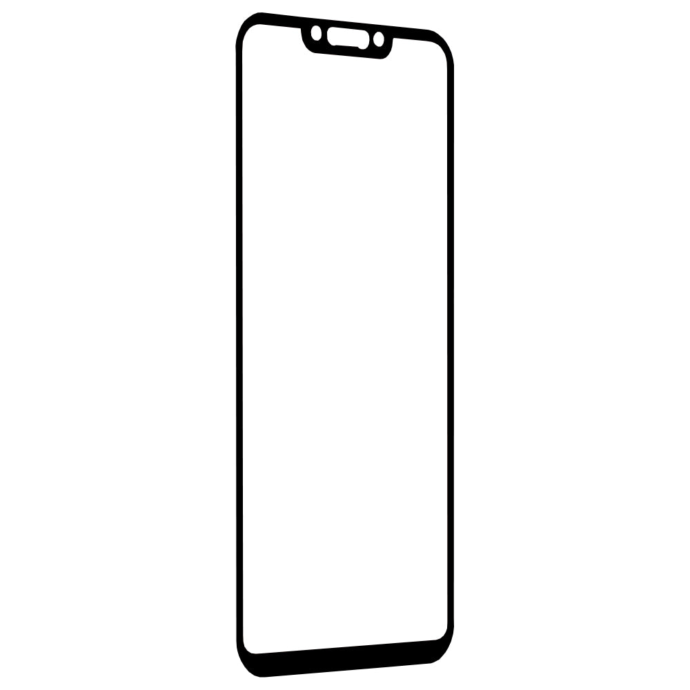 Pellicola Protettiva per Schermo Techsuit per Huawei P Smart+ 2019 / Mate 20 Lite / nova 3 / nova 3i, Vetro Temperato, Full Glue, 111D, Nero
