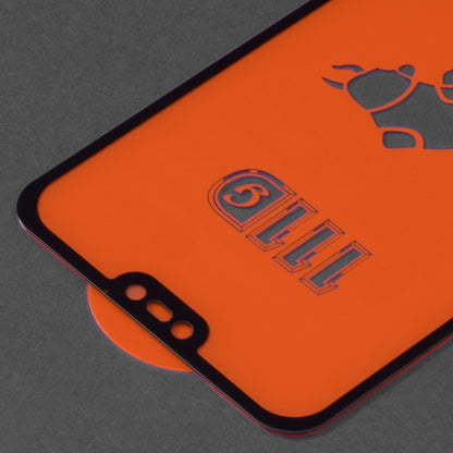 Pellicola protettiva per schermo Techsuit per Huawei P20 Lite, Vetro temperato, Full Glue, 111D, Nero