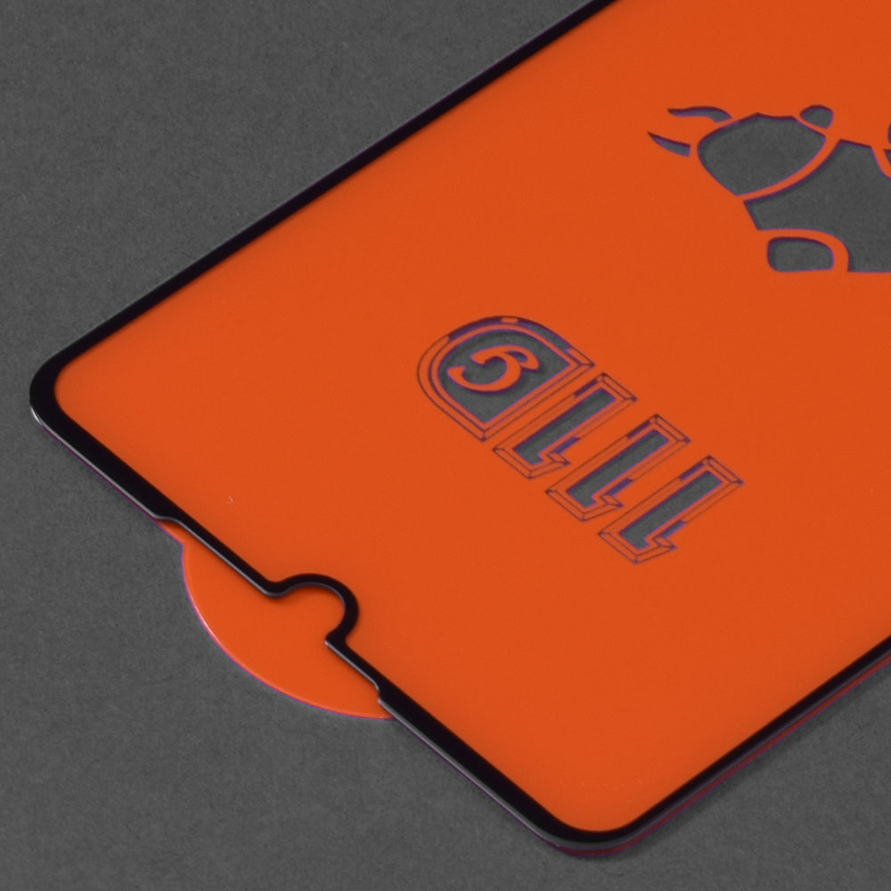 Pellicola protettiva per schermo Techsuit per Huawei P30, Vetro temperato, Full Glue, 111D, Nero
