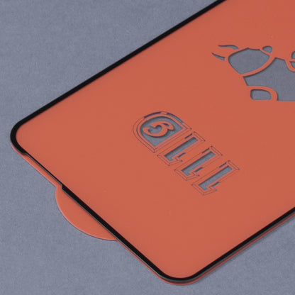 Pellicola protettiva per schermo Techsuit per OnePlus Nord N200 5G / Oppo A74 5G / A54 5G, Vetro temperato, Full Glue, 111D, Nero