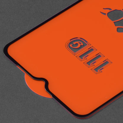 Pellicola Protettiva per Schermo Techsuit per Oppo A16s / A54s / A16 / A15s / A15, Vetro Temperato, Full Glue, 111D, Nero