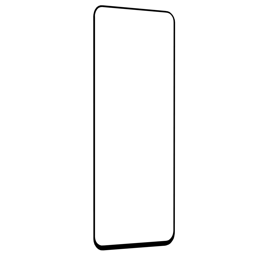 Techsuit Screen Protector for Oppo A53s / A53 4G, Tempered Glass, Full Glue, 111D, Black