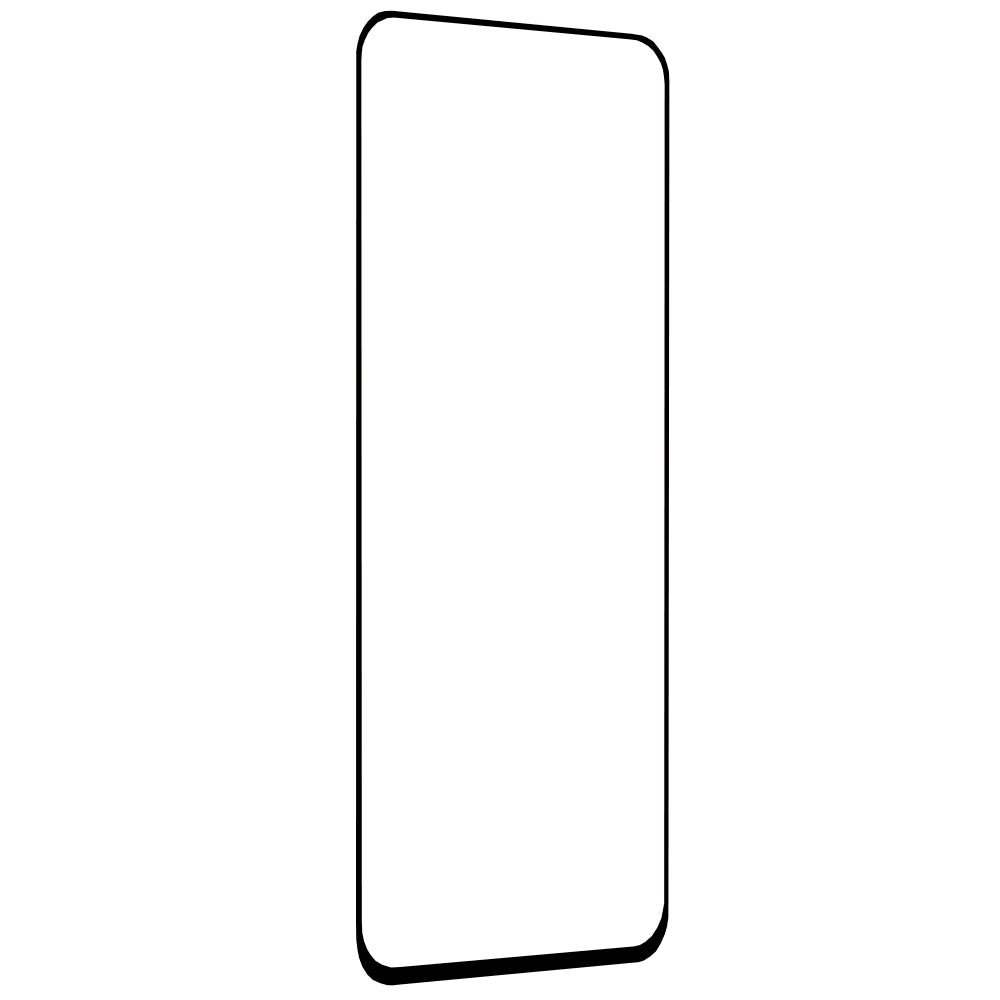 Pellicola protettiva per schermo Techsuit per Oppo Reno6 5G, Vetro temperato, Full Glue, 111D, Nero