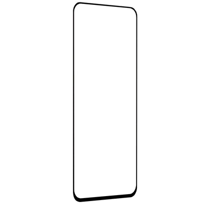 Pellicola protettiva per schermo Techsuit per Oppo Reno6 5G, Vetro temperato, Full Glue, 111D, Nero