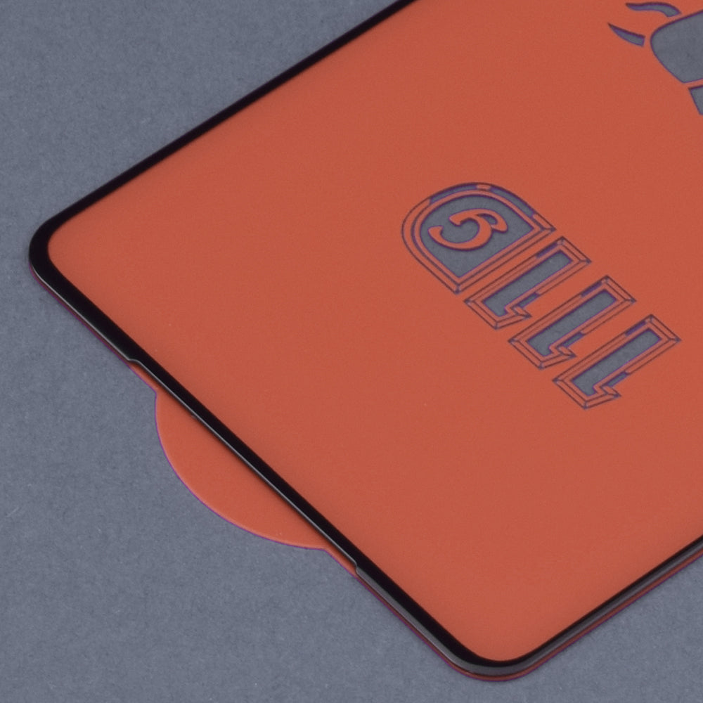 Pellicola protettiva per schermo Techsuit per Realme 8 Pro / 8, Vetro temperato, Full Glue, 111D, Nero