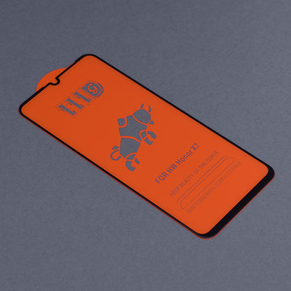 Pellicola protettiva per schermo Techsuit per Samsung Galaxy A05s A057 / A05 A055, Vetro temperato, Full Glue, 111D, Nero