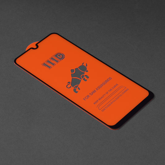 Pellicola protettiva per schermo Techsuit per Samsung Galaxy A33 5G A336 / A32 A325, Vetro Temperato, Full Glue, 111D, Nero