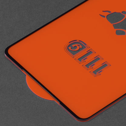 Pellicola protettiva per schermo Techsuit per Samsung Galaxy A51 5G A516 / A51 A515, Vetro temperato, Full Glue, 111D, Nero