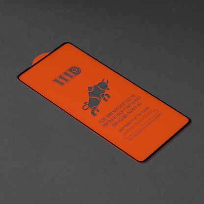 Pellicola protettiva per schermo Techsuit per Samsung Galaxy A52s 5G A528 / A52 5G A526 / A52 A525, Vetro temperato, Full Glue, 111D, Nero
