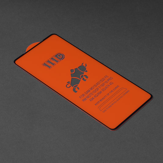 Pellicola protettiva per schermo Techsuit per Samsung Galaxy A52s 5G A528 / A52 5G A526 / A52 A525, Vetro temperato, Full Glue, 111D, Nero