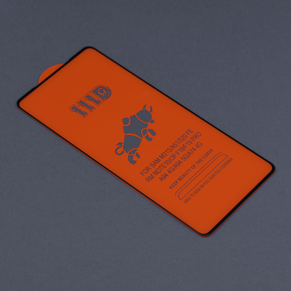 Pellicola protettiva per schermo Techsuit per Samsung Galaxy A53 5G A536, Vetro temperato, Full Glue, 111D, Nero
