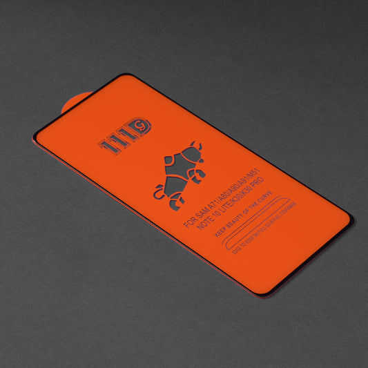 Pellicola protettiva per schermo Techsuit per Samsung Galaxy A72 A725 / A72 5G A726, Vetro temperato, Full Glue, 111D, Nero