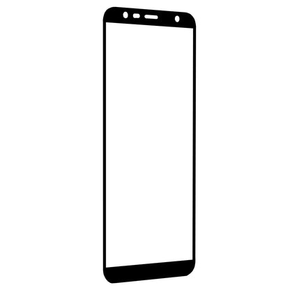 Pellicola protettiva per schermo Techsuit per Samsung Galaxy J6+ J610 / J4 Plus (2018) J415, Vetro temperato, Full Glue, 111D, Nero