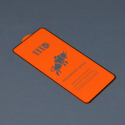Pellicola protettiva per schermo Techsuit per Xiaomi 11 Lite 5G NE / Mi 11 Lite 5G / 11 Lite, Vetro Temperato, Full Glue, 111D, Nera