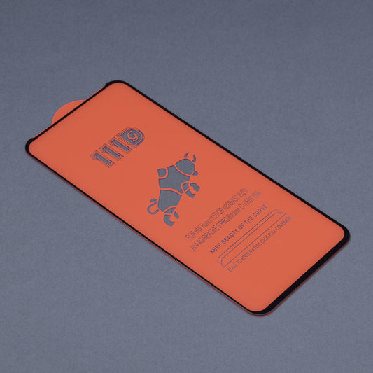 Pellicola protettiva per schermo Techsuit per Xiaomi Poco M4 Pro / Redmi Note 11S / Note 11, Vetro Temperato, Full Glue, 111D, Nero