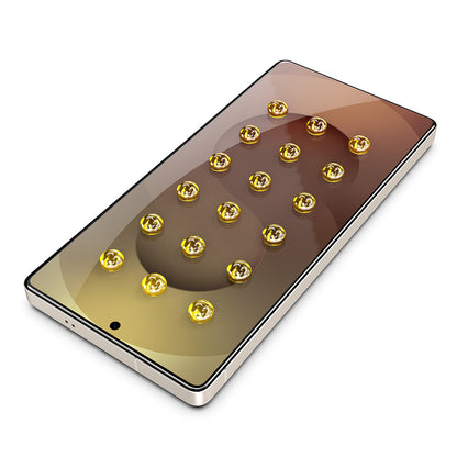 Pellicola protettiva per schermo Techsuit TitanGlass CrystalHD per Samsung Galaxy S25 S931 / S24 S921, Vetro temperato, Full Glue
