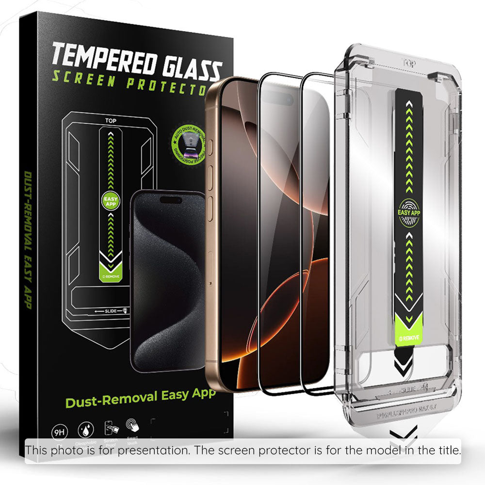 Screen Protection Film Techsuit TitanGlass CrystalHD for Samsung Galaxy S25 FE, Tempered Glass, Full Glue