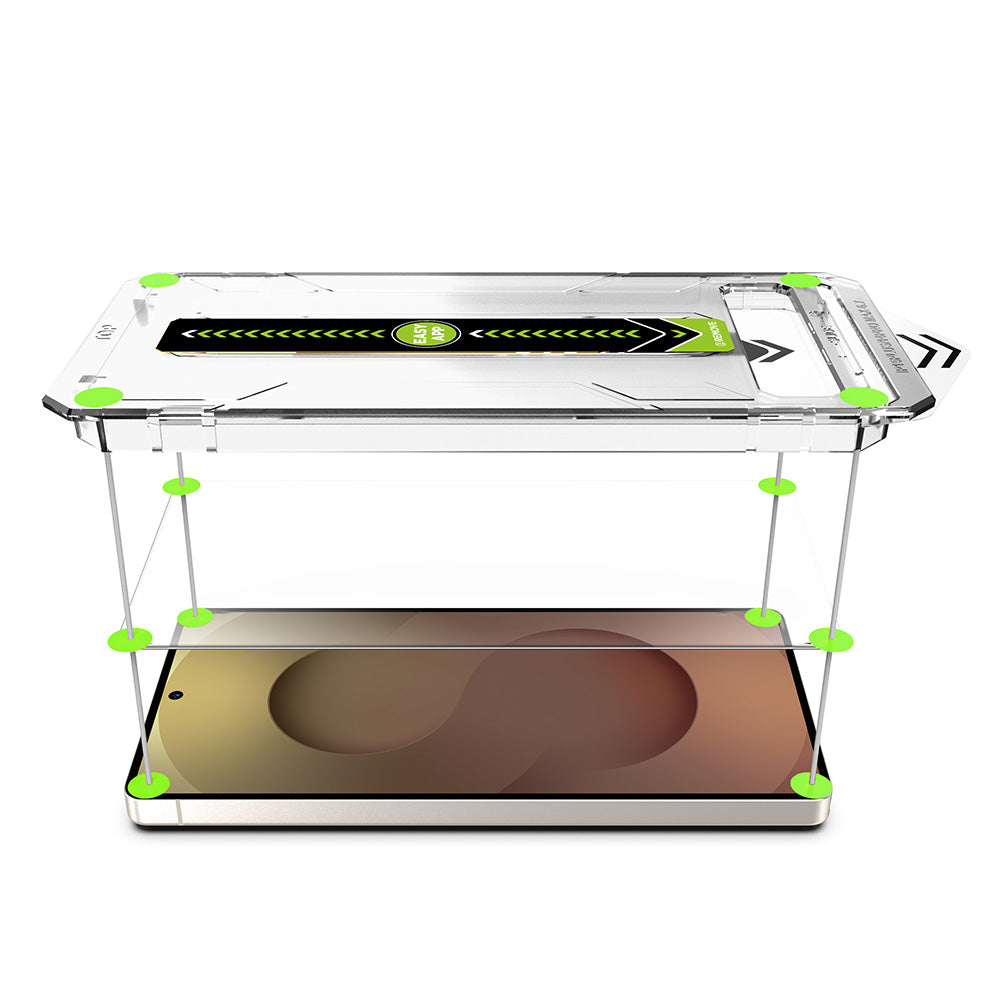 Pellicola protettiva Schermo Techsuit TitanGlass CrystalHD per Samsung Galaxy S26 Ultra, Vetro Temperato, Full Glue, Set 2 pezzi