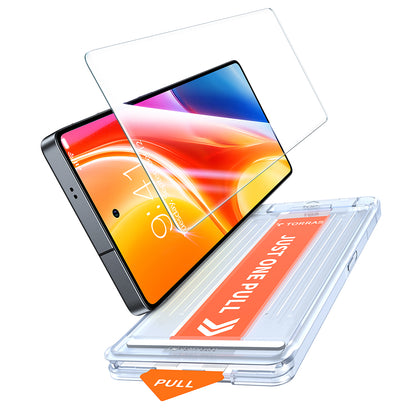 Pellicola protettiva per schermo Torras GlassGo Install Master per Samsung Galaxy S25 Ultra S938, Vetro temperato, Full Glue