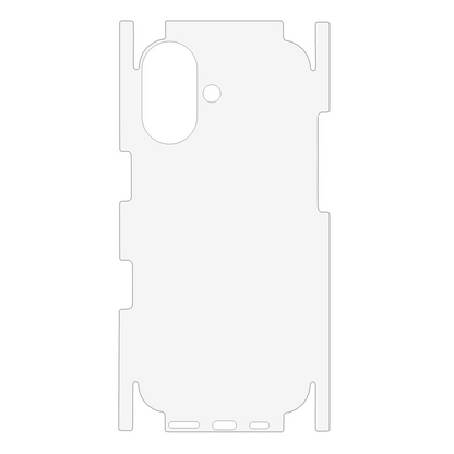 Pellicola protettiva posteriore OEM per Apple iPhone 17, plastica
