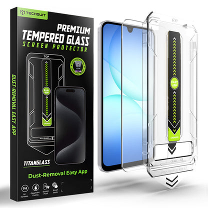 Pellicola protettiva per schermo Techsuit TitanGlass CrystalHD per Samsung Galaxy A17 5G / A16 5G A166 / A16 4G A165, Vetro Temperato