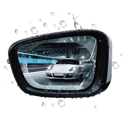 Pellicola Specchio Anti Pioggia Techsuit, 135mm x 95mm, Plastica, Set 2 pezzi