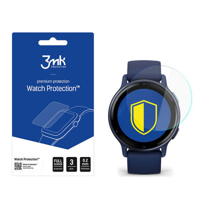 Pellicola Protettiva 3MK Arc per Garmin Vivoactive 5, Set 3 pezzi, Plastica