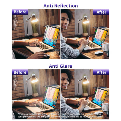 Pellicola Protettiva Schermo Anti Luce Blu Techsuit VisionProX per Laptop 15.6inch, Plastica