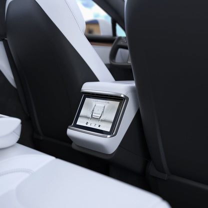 Spigen GlastR Slim Anti-Glare Protection Film for Real Touchscreen Tesla X / S (2022 - 2021), Tempered Glass, Black