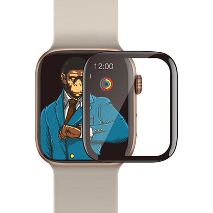 Pellicola Protettiva Blueo High Molecule per Apple Watch 40mm Series, Vetro Temperato, Nero