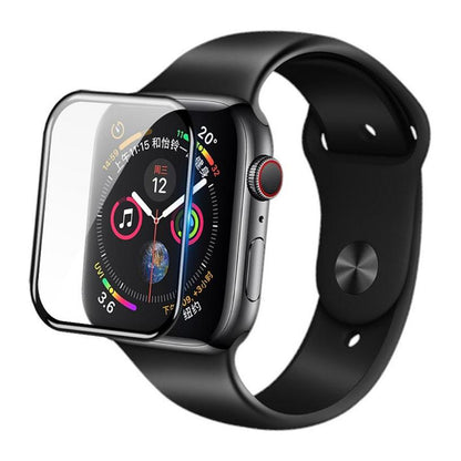 Pellicola Protettiva Blueo High Molecule per Apple Watch 44mm Series, Vetro Temperato, Nero
