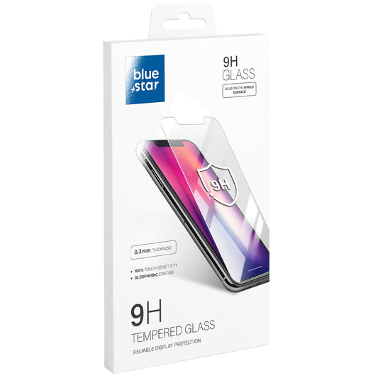 Blue Star Screen Protector per Oppo A74 5G, protezione in vetro, colla completa