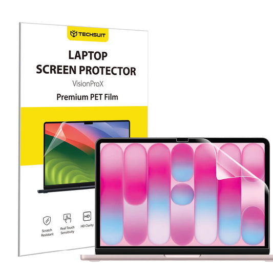 Pellicola Protettiva Schermo Opaca Anti Luce Blu Techsuit VisionProX per Apple MacBook Neo 13 pollici, Plastica