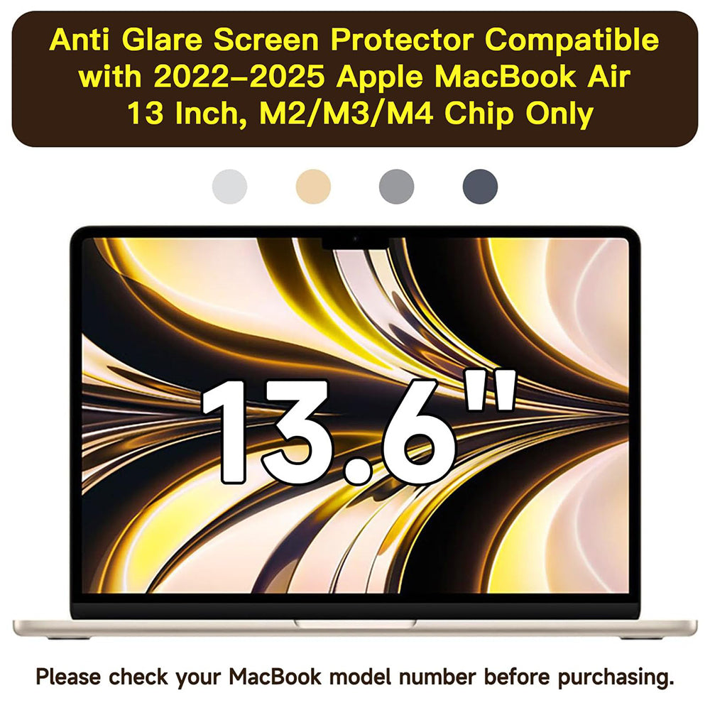 Pellicola Protettiva Schermo Opaca Anti Luce Blu Techsuit VisionProX per Apple MacBook Air 13 pollici (2020) / (2018) / (2017), Plastica