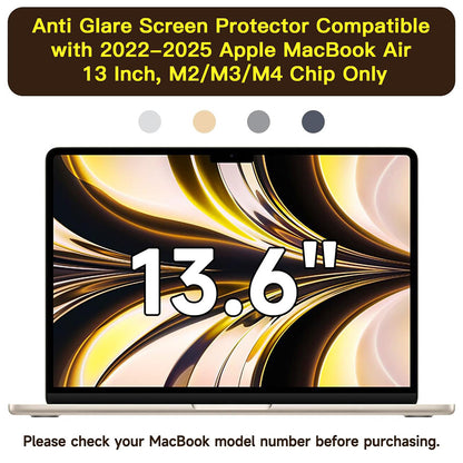 Pellicola Protettiva Schermo Opaca Anti Luce Blu Techsuit VisionProX per Apple MacBook Air 13 pollici (2020) / (2018) / (2017), Plastica