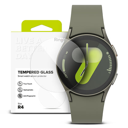 Pellicola Protettiva Ringke R4 per Samsung Galaxy Watch7 40mm, Set da 4 pezzi, Vetro Temperato