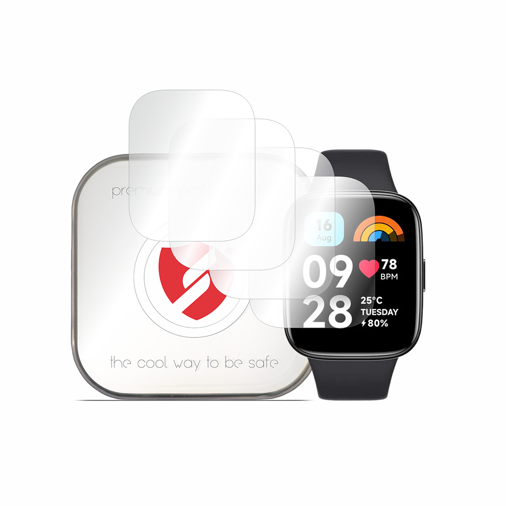 Pellicola Protettiva Smart Protection Premium Classic per Apple Watch 41mm / 40mm Series, Set 4 pezzi, Plastica