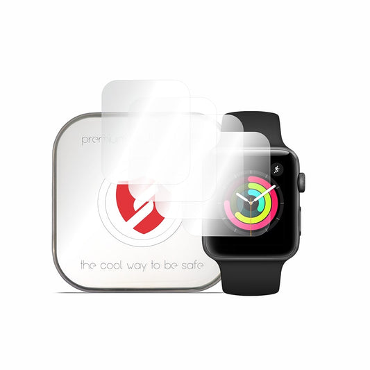 Pellicola Protettiva Smart Protection Premium Classic per Apple Watch 42mm Series, Set 4 pezzi, Plastica